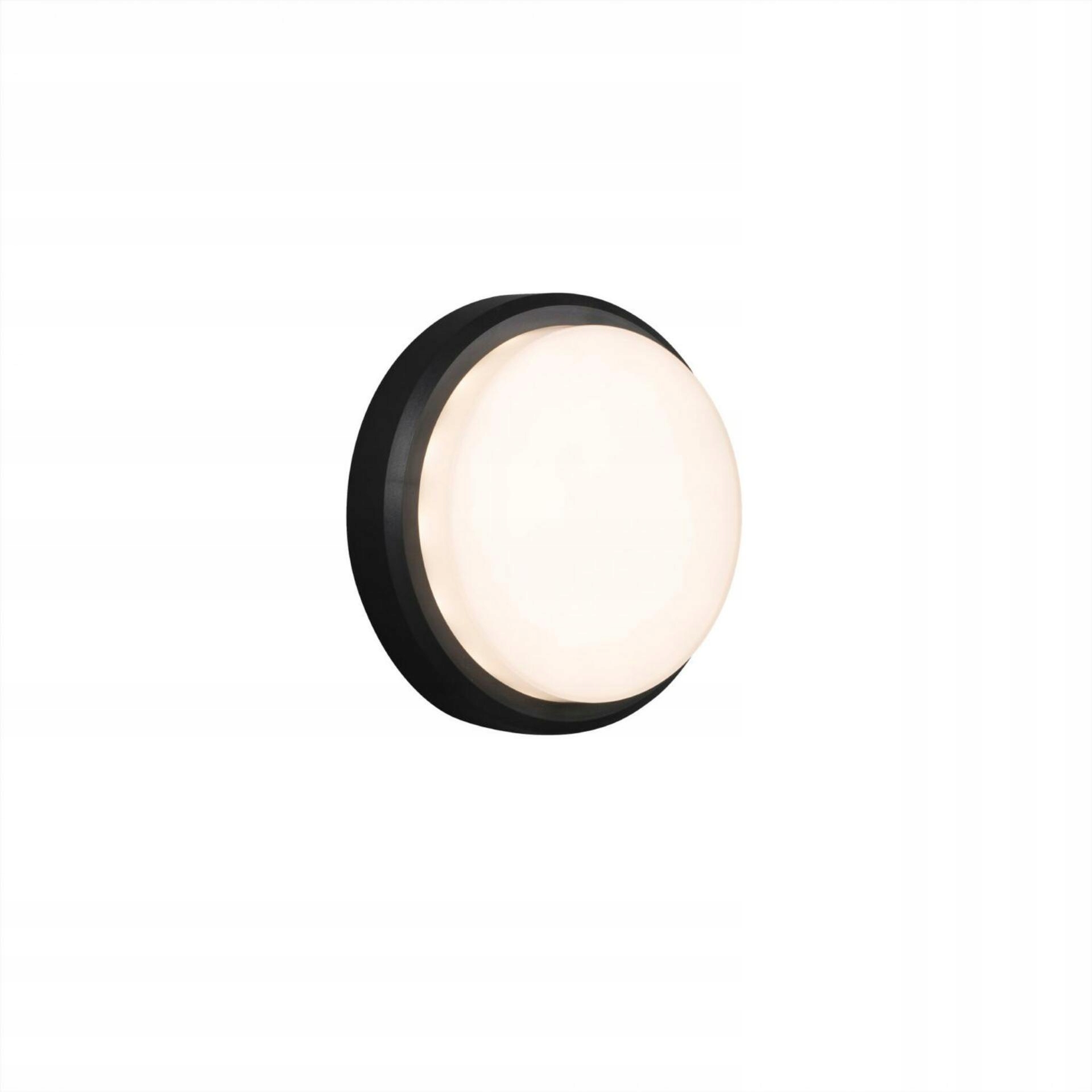 Faro Tom 220 nástenná Led lampa IP65, 11 W, tmavo šedá, 220 mm