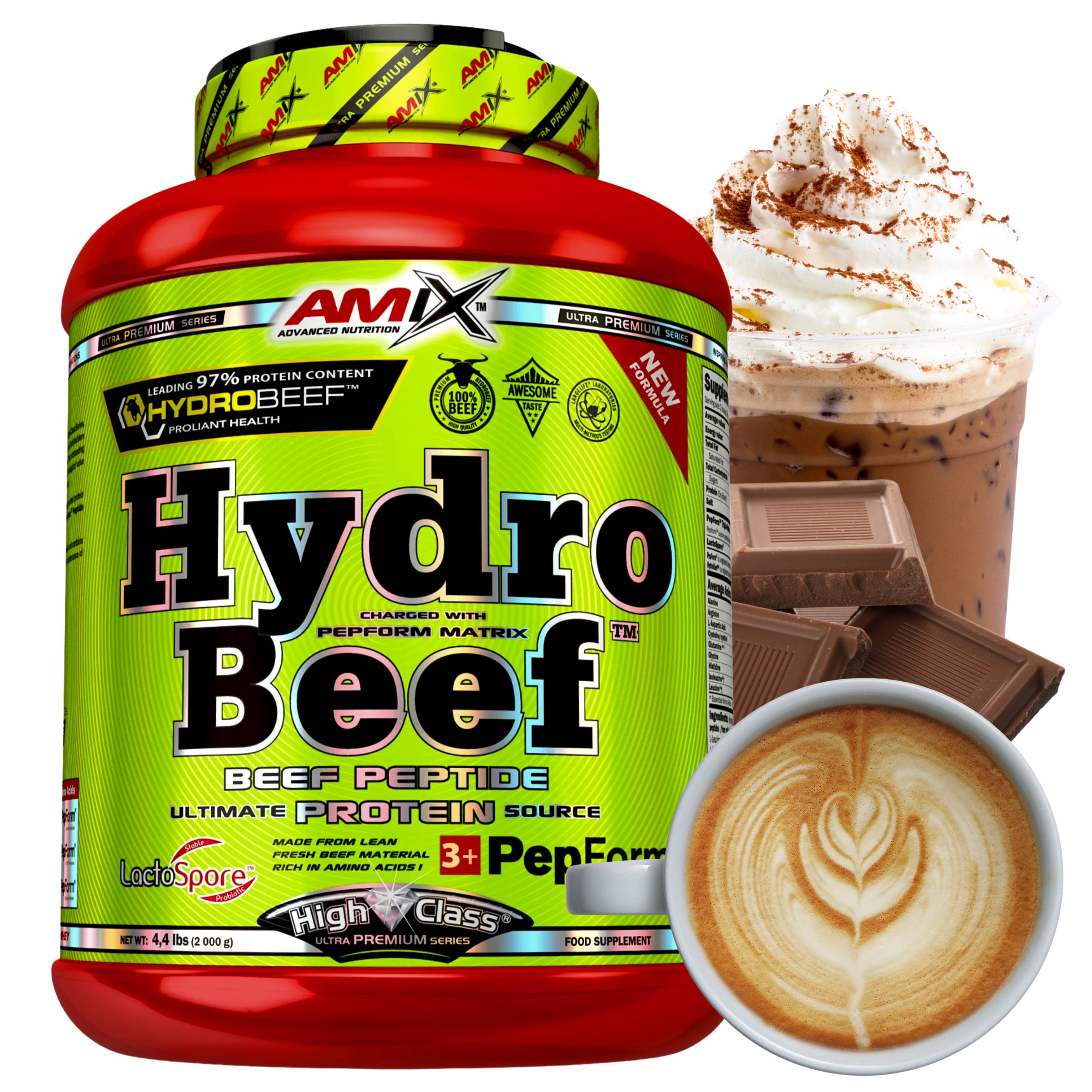 Hydrolyzovaný hovězí protein Protein 2000 g Hydro Beef Protein
