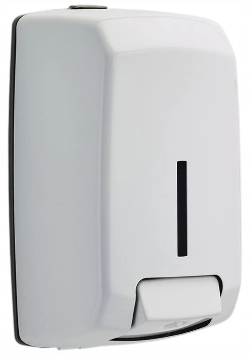 Dávkovač mydla nástenný Rossignol Clara 52741, 1,1 L, biely, Ral 9016