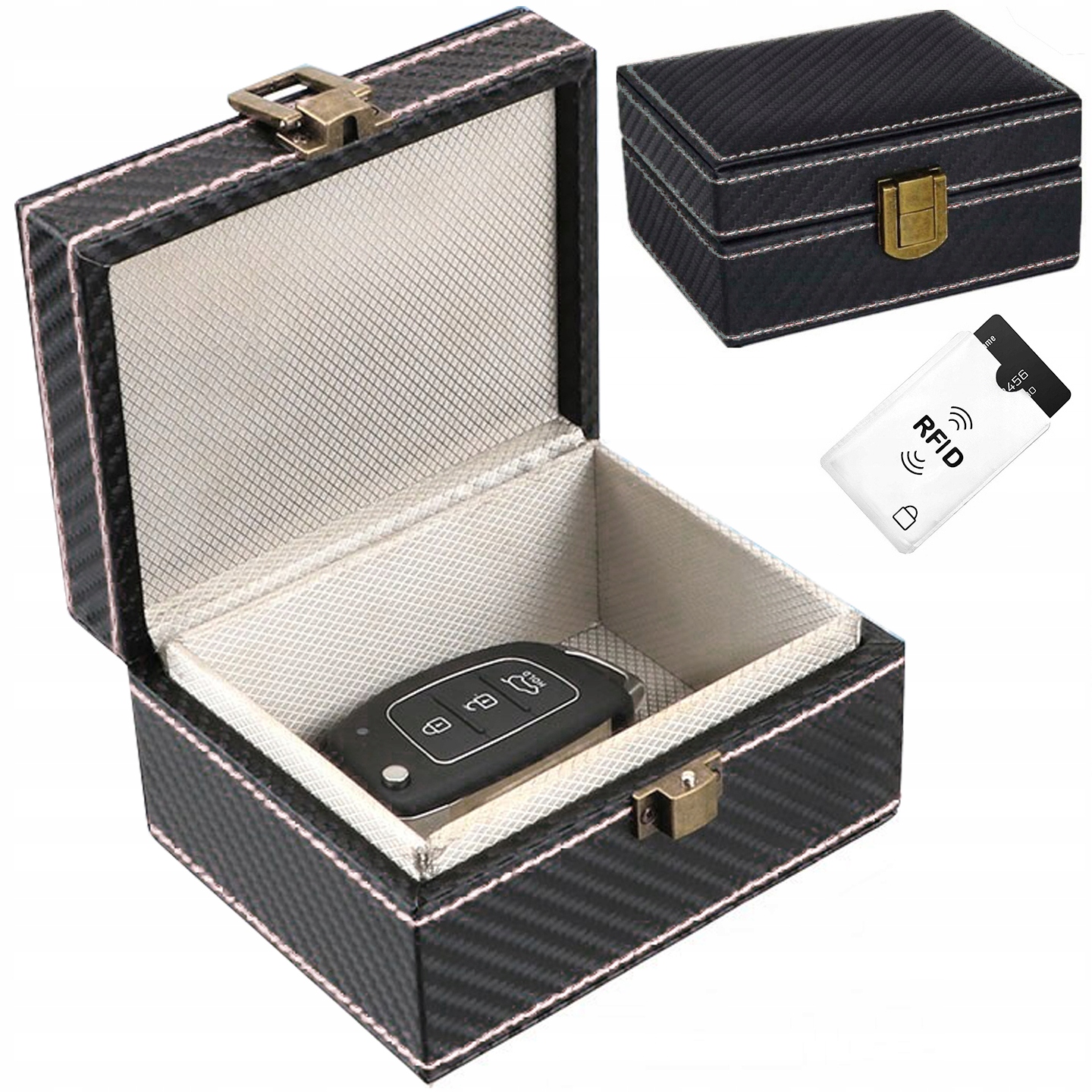 

Pudełko Etui Pokrowiec Blokada Fal Kluczyk Keyless