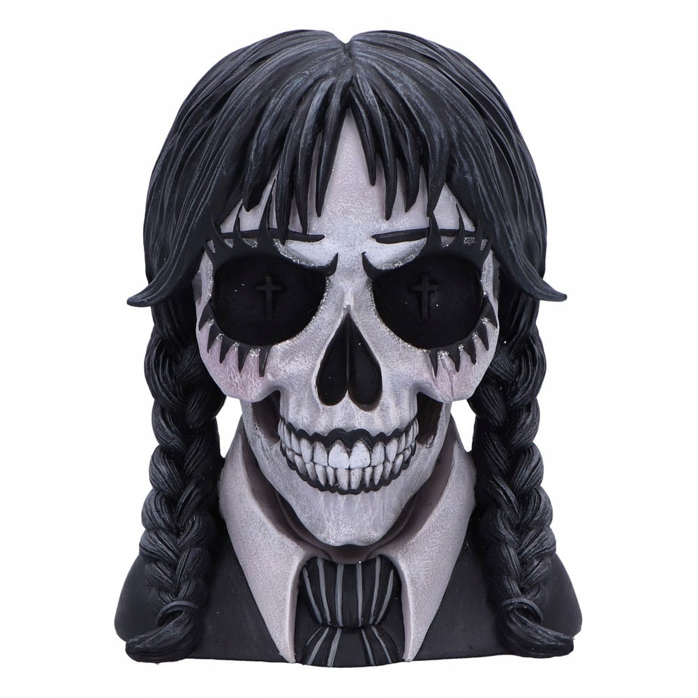 Nemesis Now Drop Dead Gorgeous figurka Skull Dark Glare 15 cm