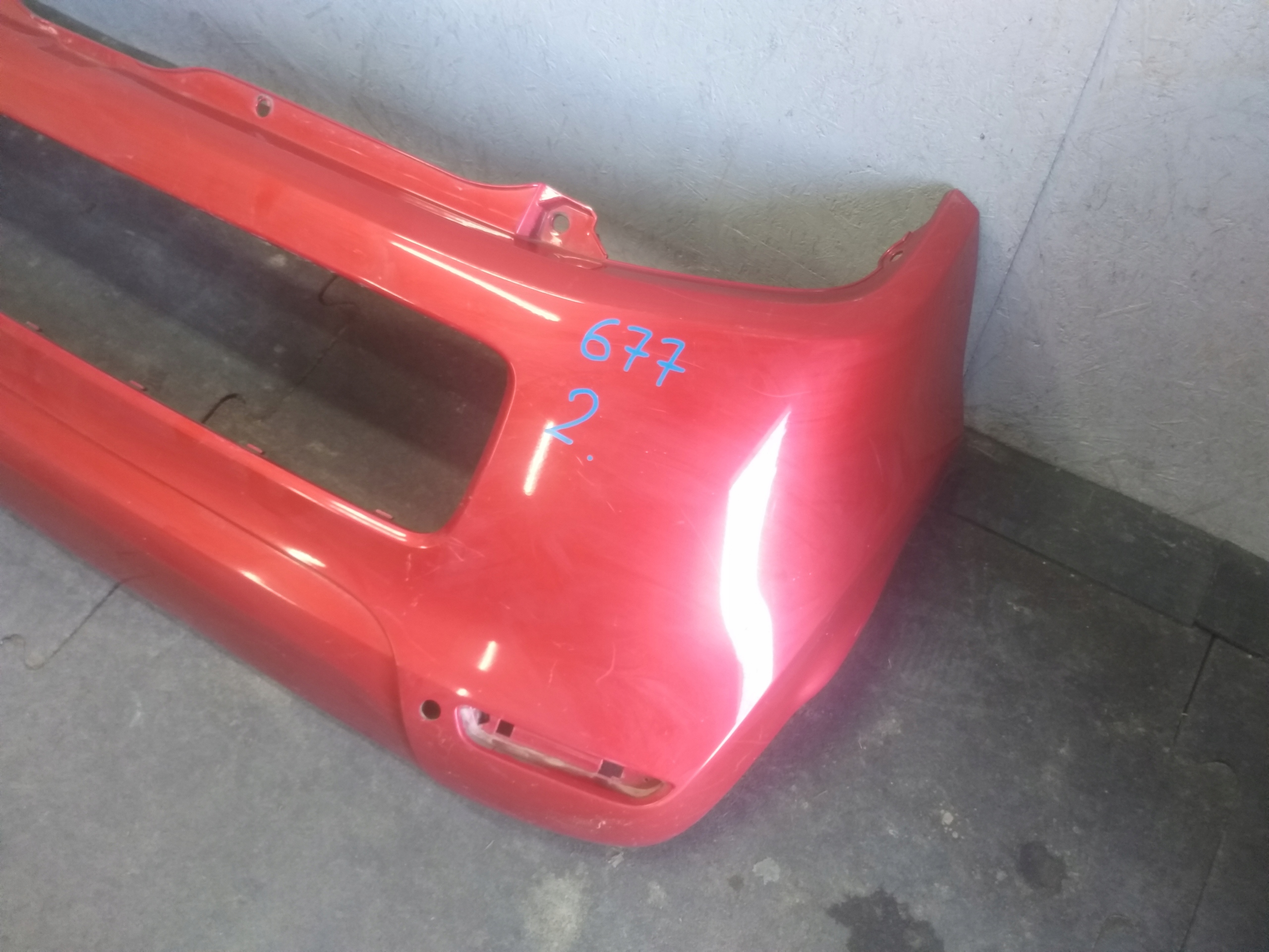 bumper rear part RENAULT TWINGO III 3 14-18