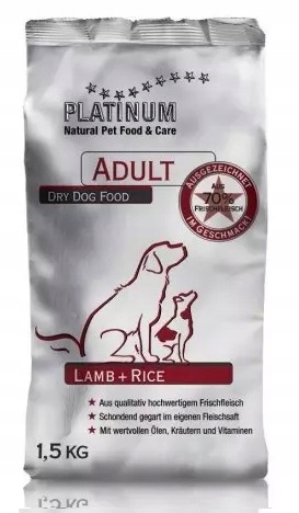 Platinum suché krmivo jehněčí 1,5 kg