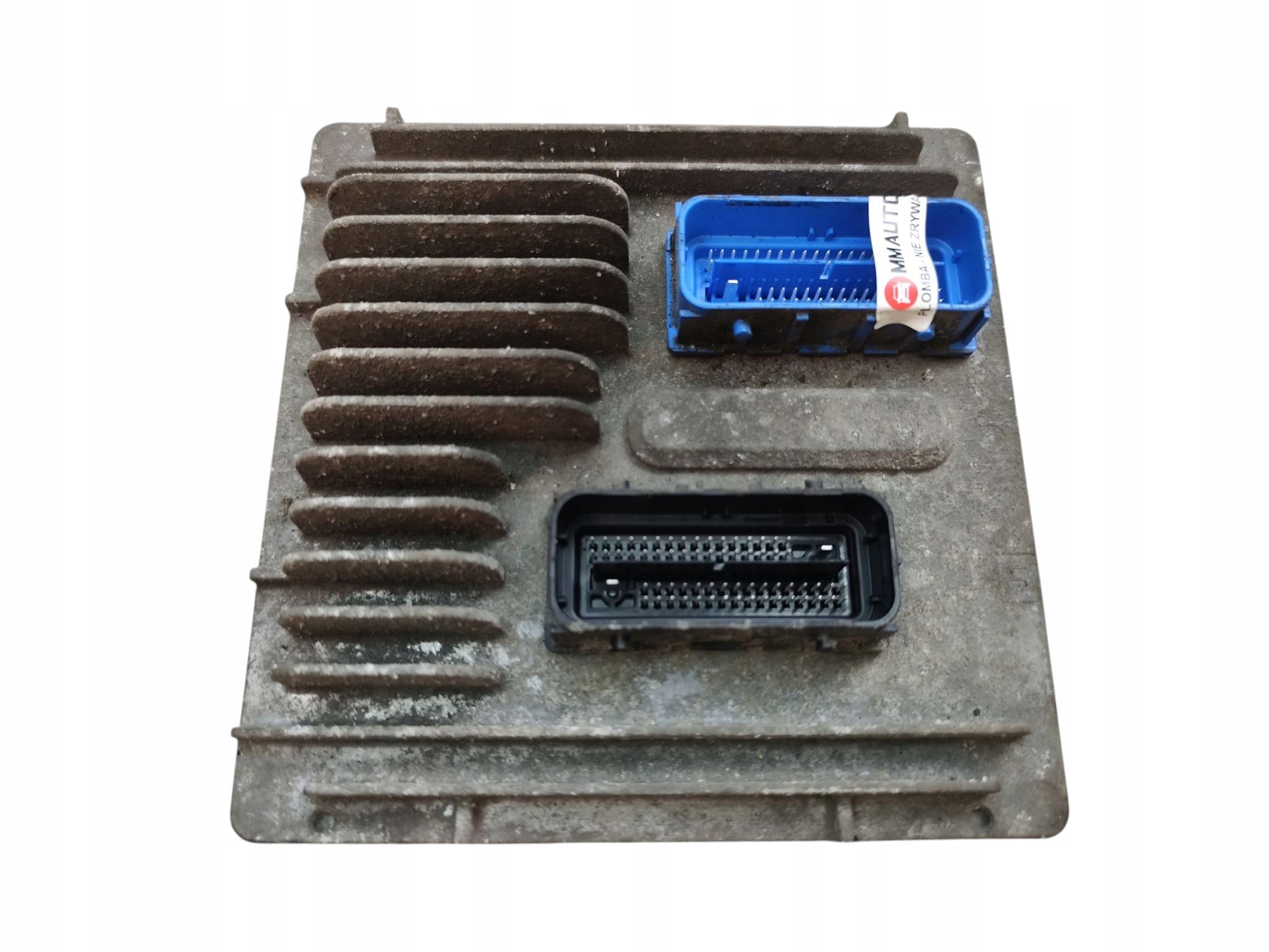 computer control unit of the engine gas OPEL CORSA E 1.4 16V 90KM 12683226 D14XEL