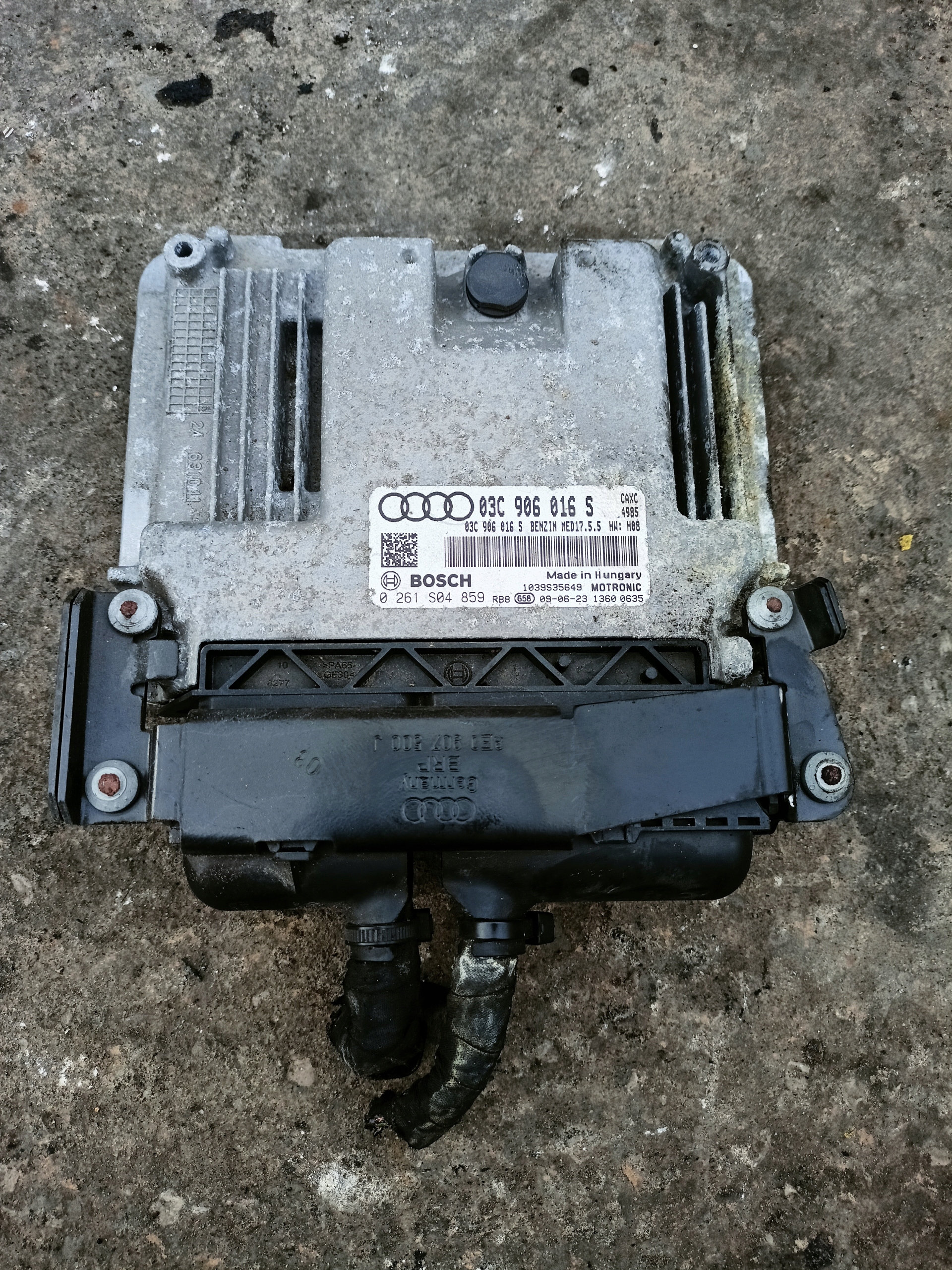 control unit of the engine AUDI A3 8P 1.4TSI 03C906016S