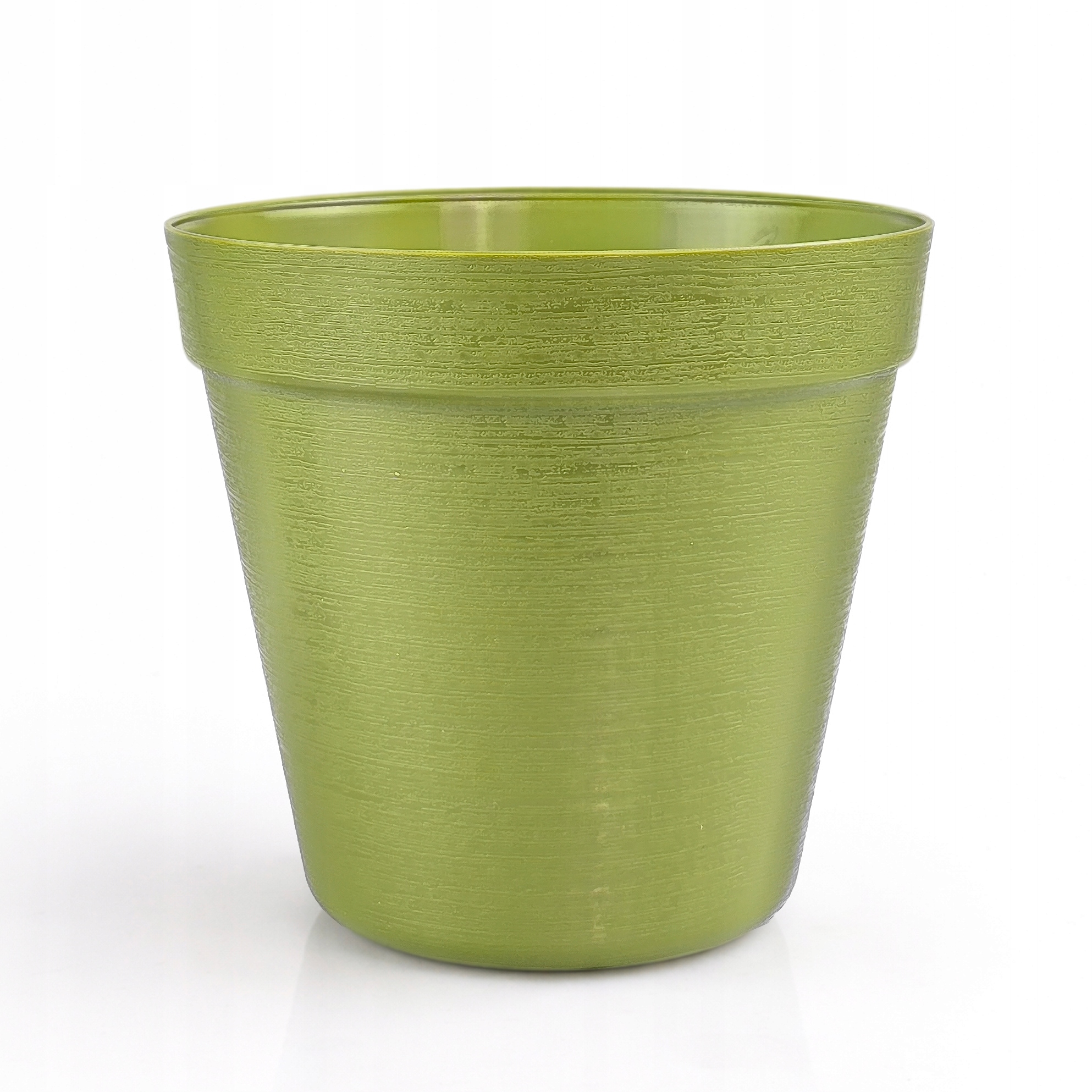 Doniczka w Stylu LOFT 22 cm, 4,85L, Eko, UV Odporna, Oliwkowa