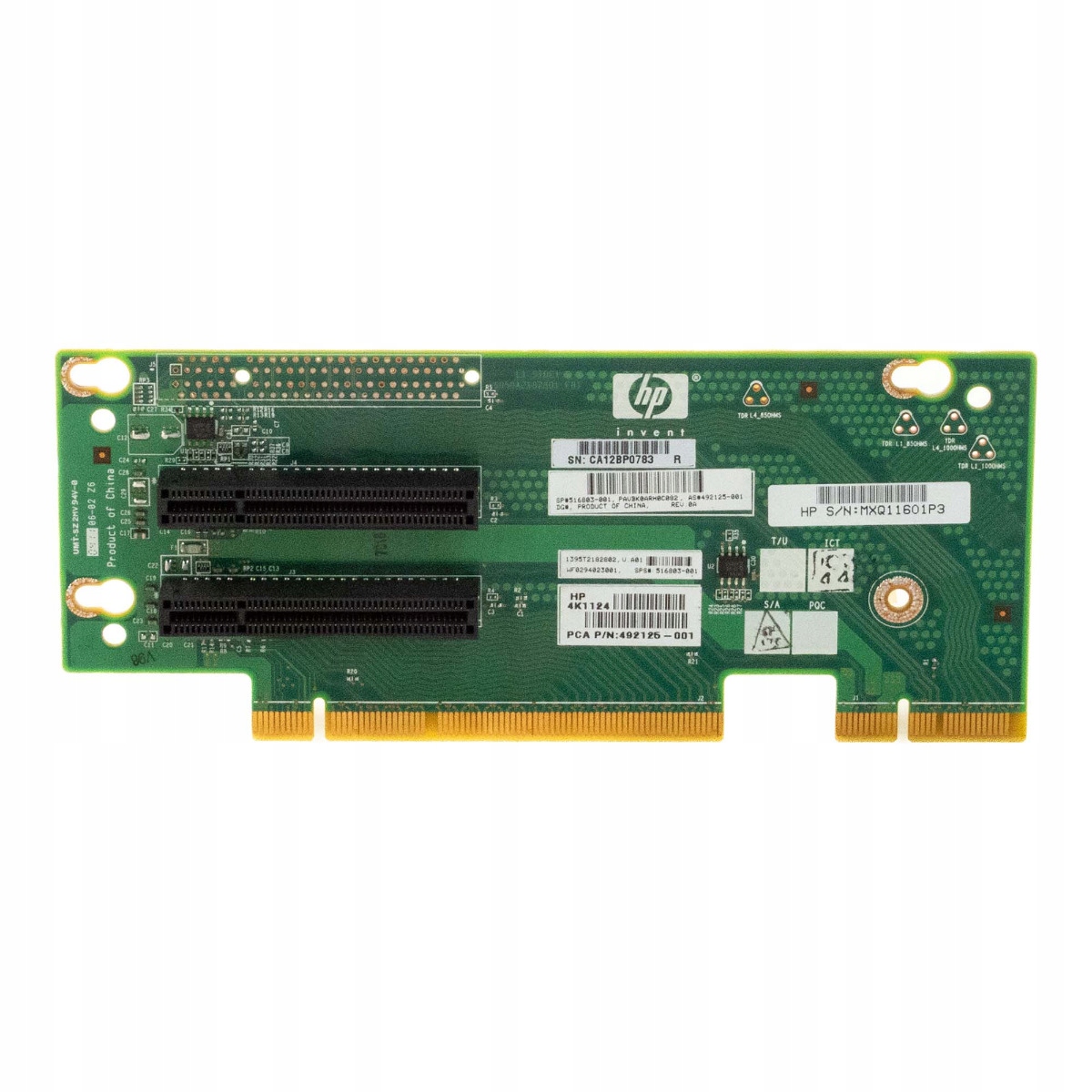 Hp 516803-001 492125-001 Riser PCIe x8 DL180 G6