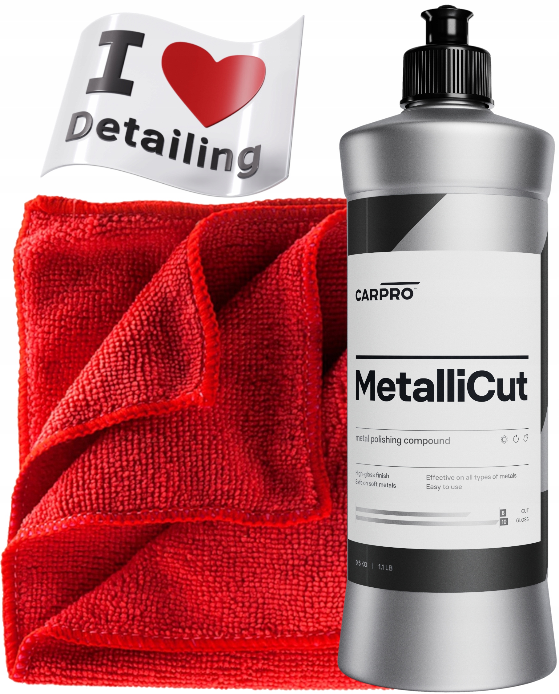 

CarPro MetalliCut Pasta do polerowania metal 500ml