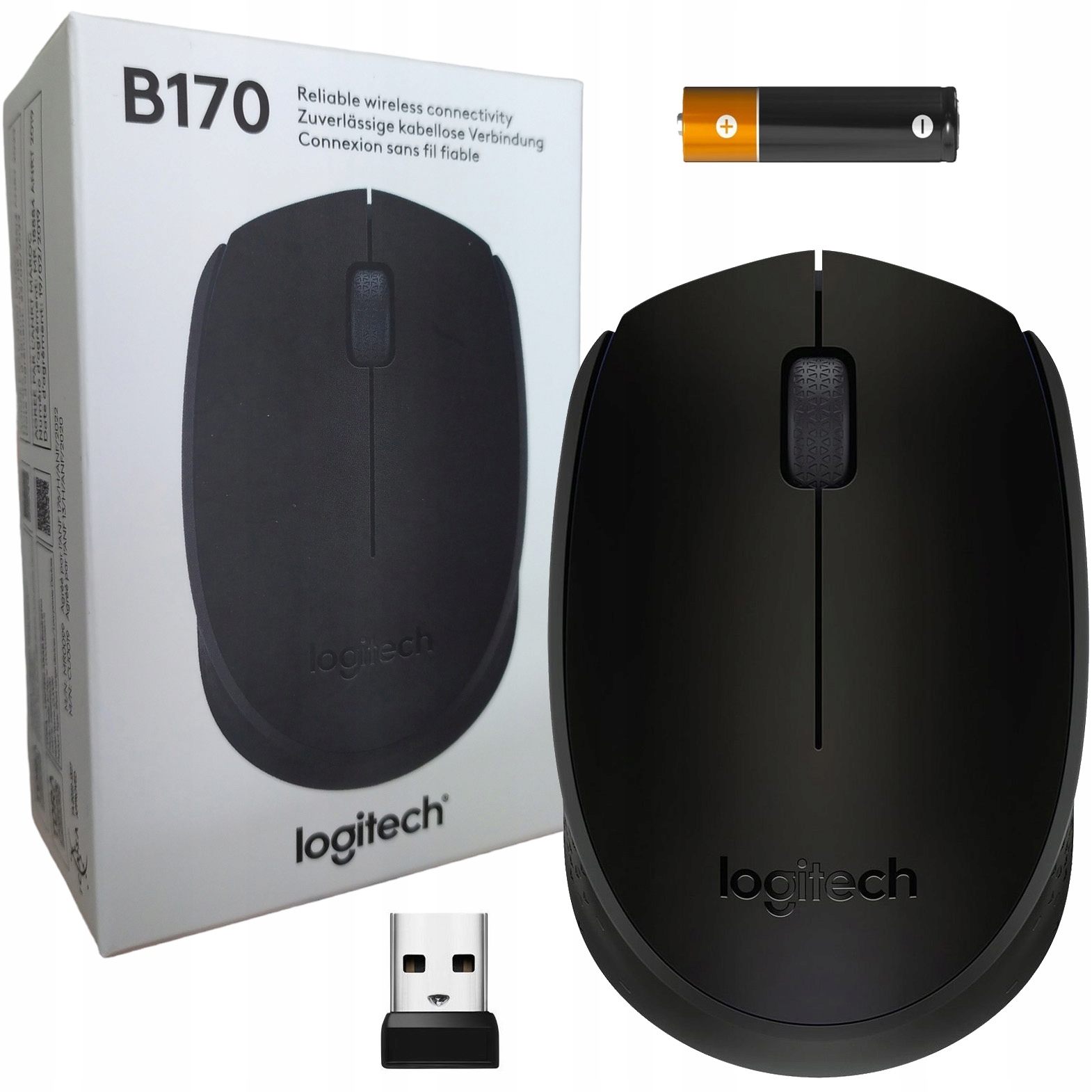 

Myszka Bezprzewodowa Logitech Do Laptopa Optyczna