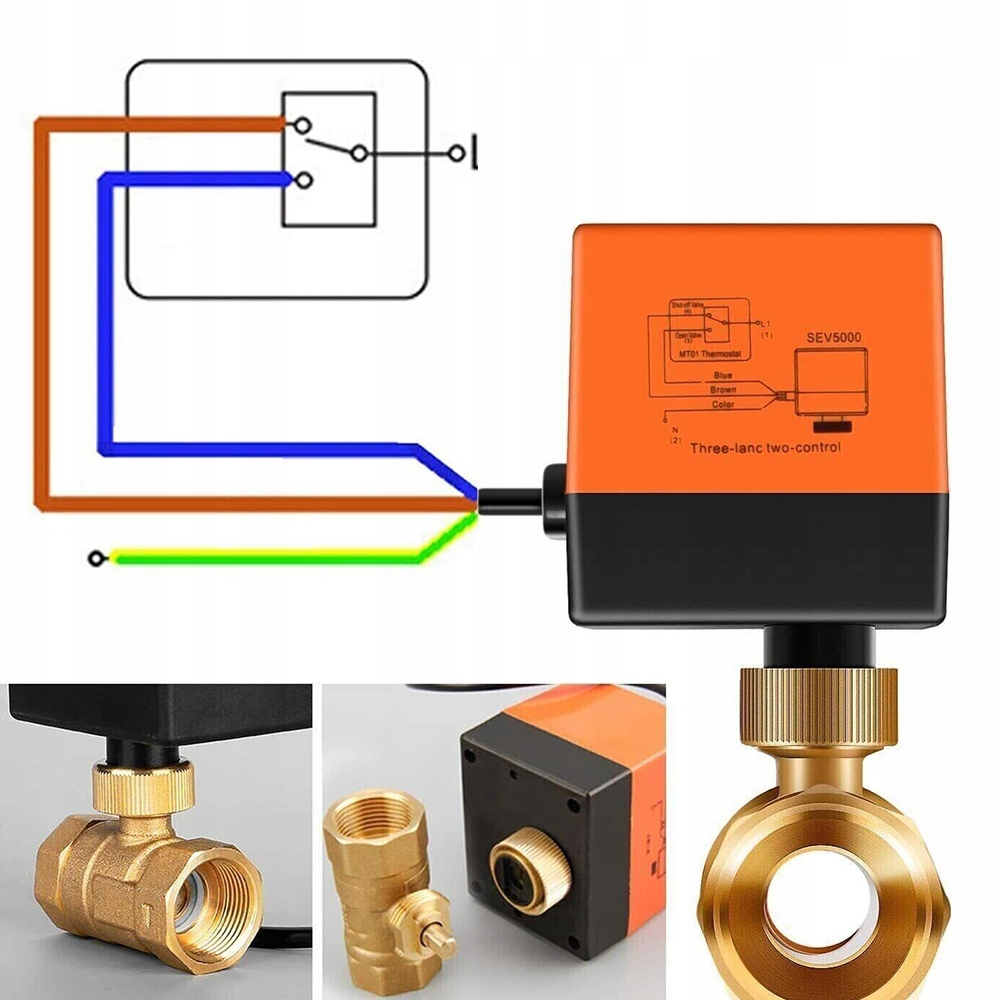 ELEKTROZAWOR ZAWOR KULOWY 1CAL 220V SILOWNIK Marka inna