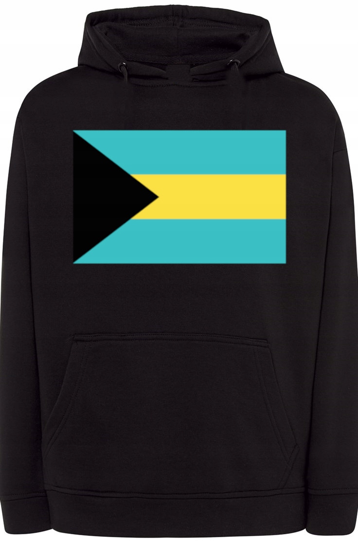 Bahamy Pánská Mikina Vlajka Kapuce r.XS