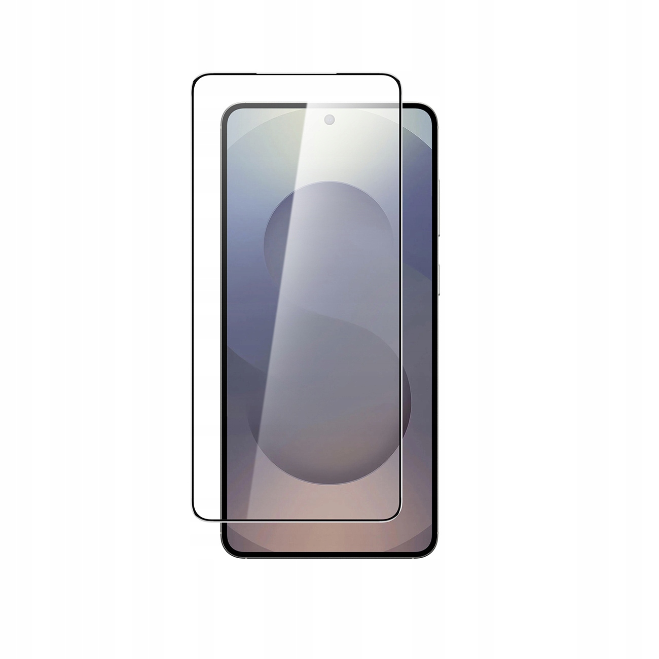 Szkło hartowane Amazingthing Radix Full Glass z czarną ramką do Samsung S25