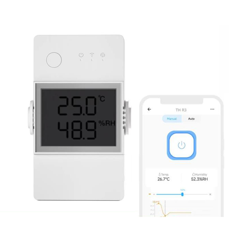 

Sonoff Temperatury Wilgotności sterownik wifi 20A