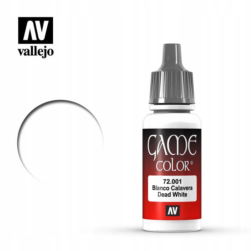 

Vallejo Game Color 72001 Dead White 17ml