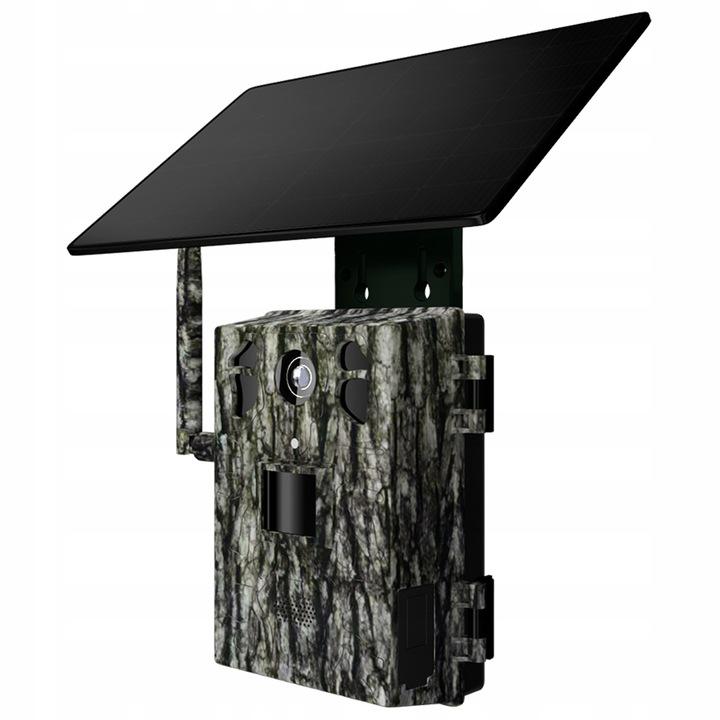 Kamera Leśna Fotopułapka Solarna Tophunt 2.7K 4G Lte Solar Podgląd na Żywo