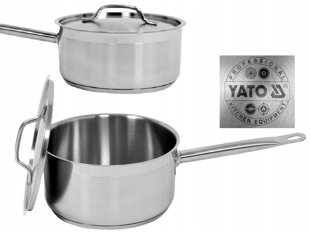 Rajnica S Pokrievkou Z Nerezovej Ocele 28X13CM 8L Yato YG-00063
