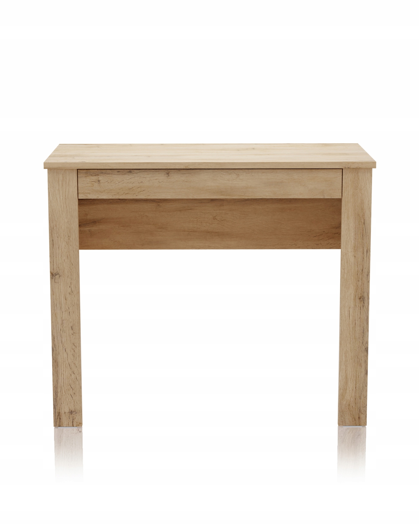 Biurko z szufladą Simple toaletka dąb wotan Kolekcja Simple