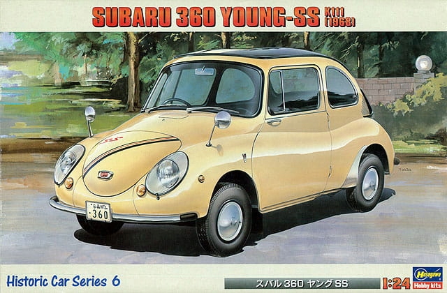 Subaru 360 Young Ss '68 1:24 Hasegawa HC6