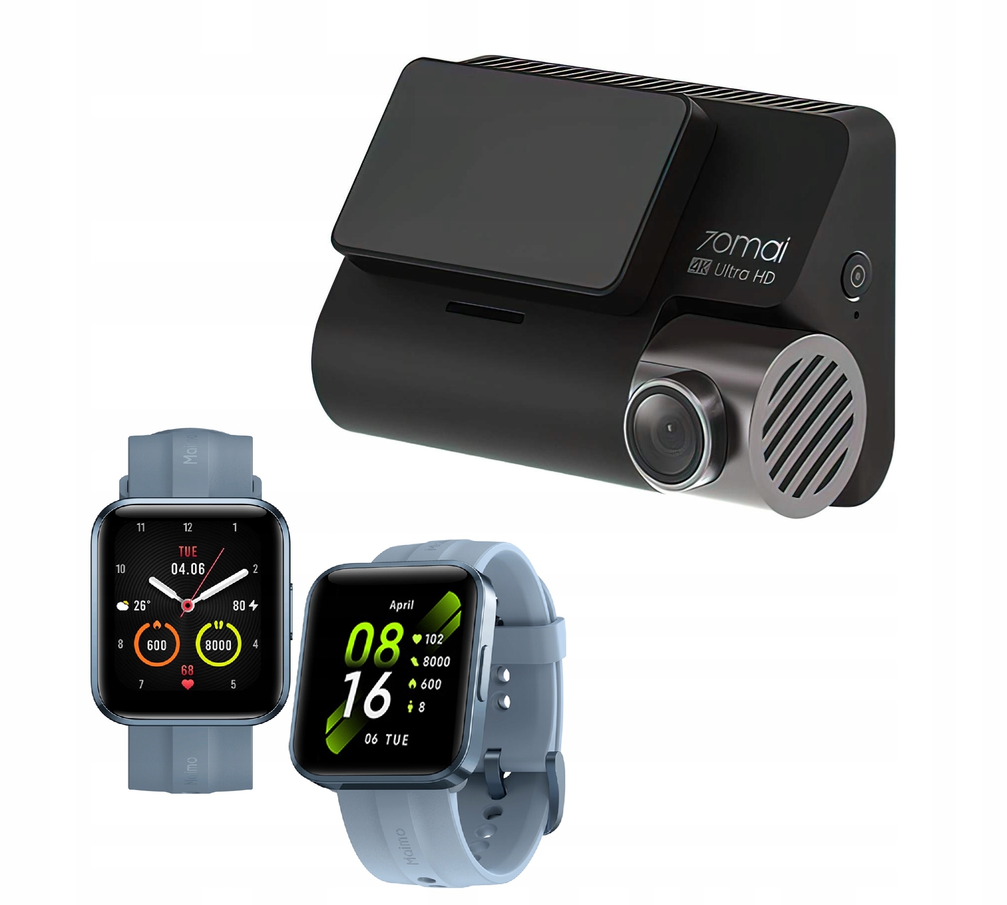 Kamera samochodowa 70mai A800s 4K Smartwatch Maimo Flow Blue