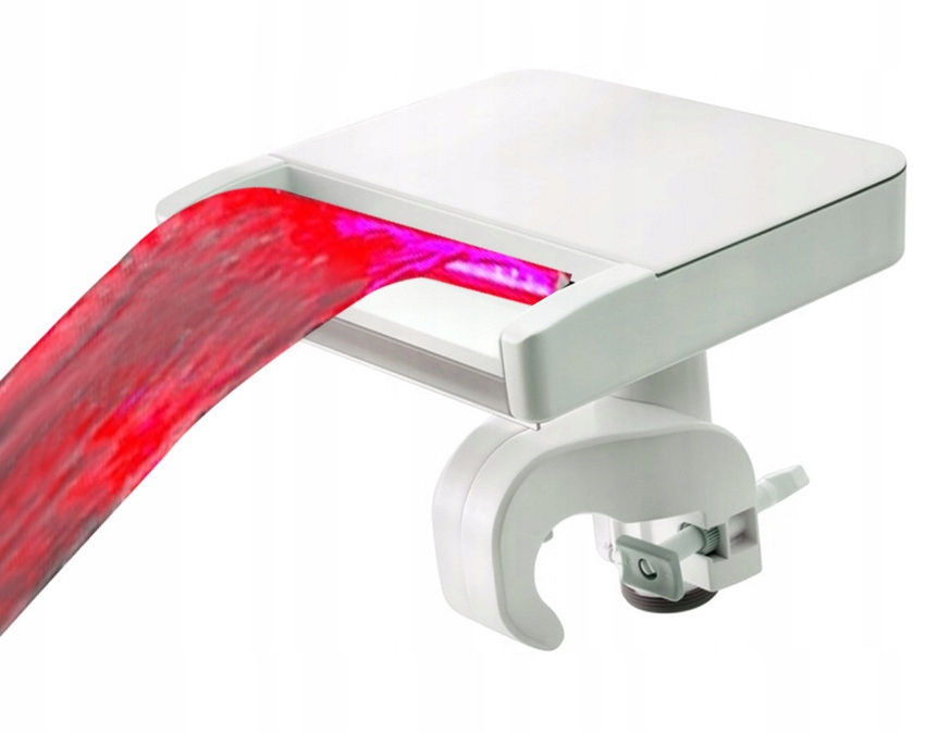 Barevná vodní kaskáda Fontána Lampička Led Osvětlení bazénu 28090