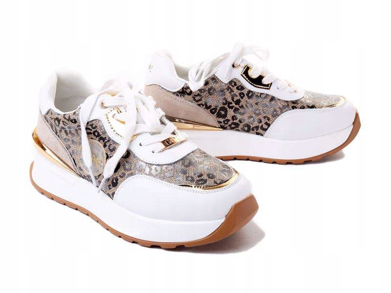 Półbuty sportowe damskie Goe LL2N4070 white/go r36