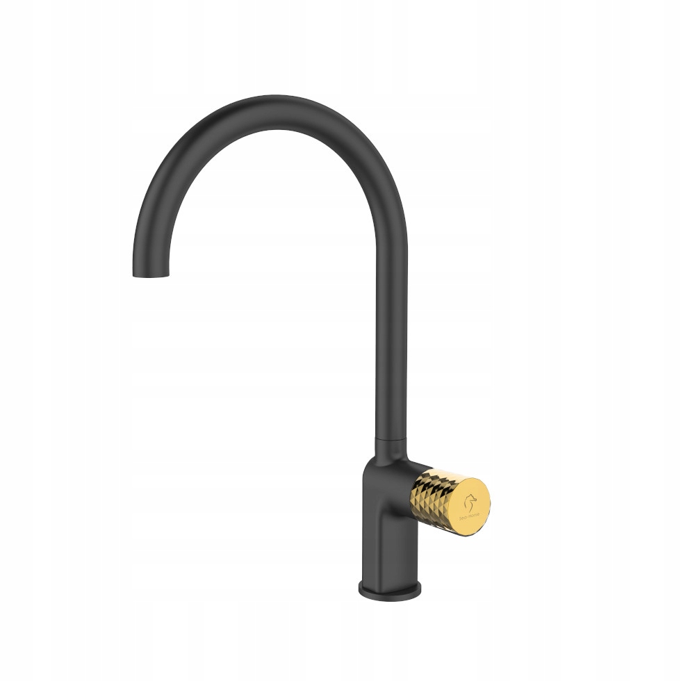 Stojánková Dřezová Baterie Ove Black Gold Sea Horse