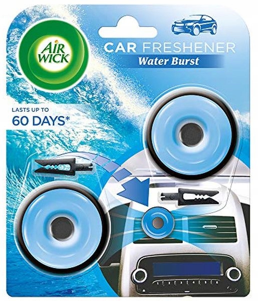 

Air Wick Zapach Do Auta Do Kratki Water Burst