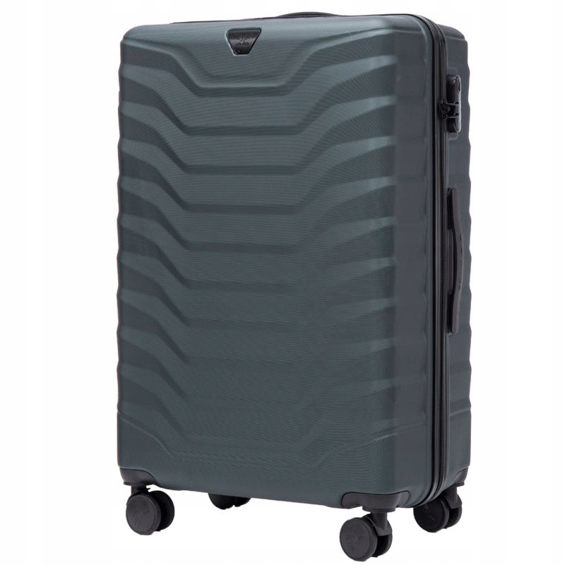 Kufr Wings Abs Střední Peafowl 4 Kola 24" 63 L Tmavě Zelený