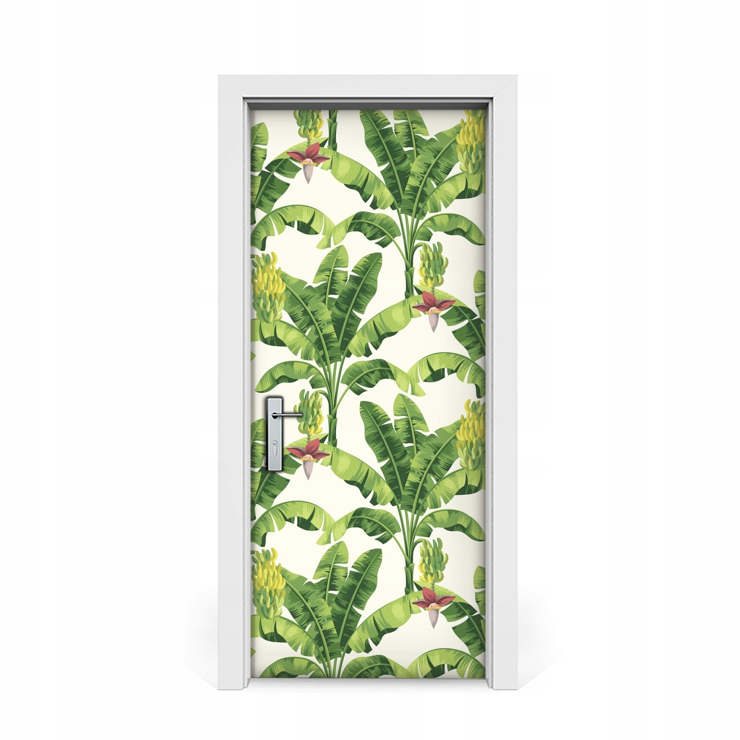 

Naklejka na drzwi okleina Bananowe plamy 85x205