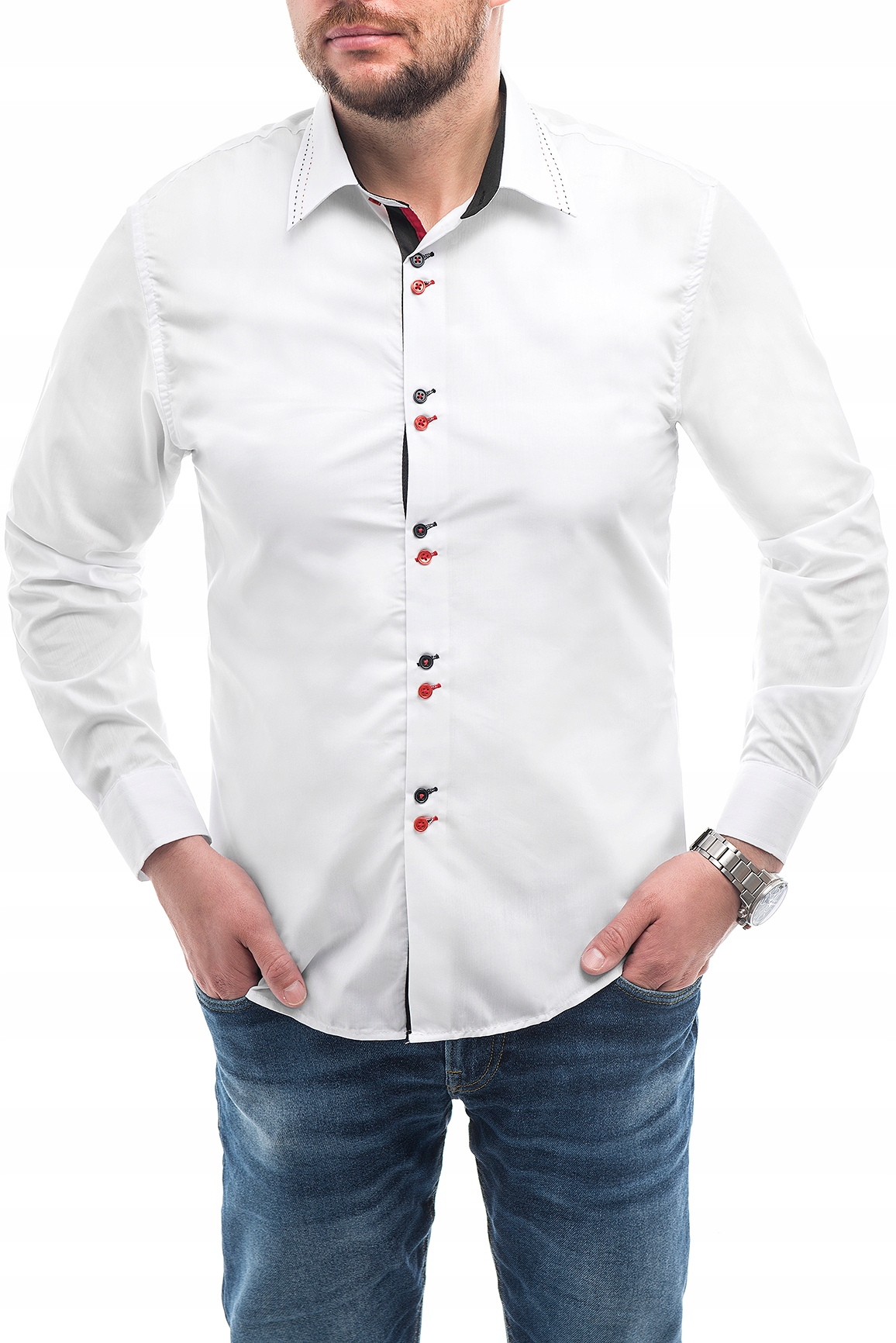 XXL - KOSZULA MĘSKA REGULAR 19615