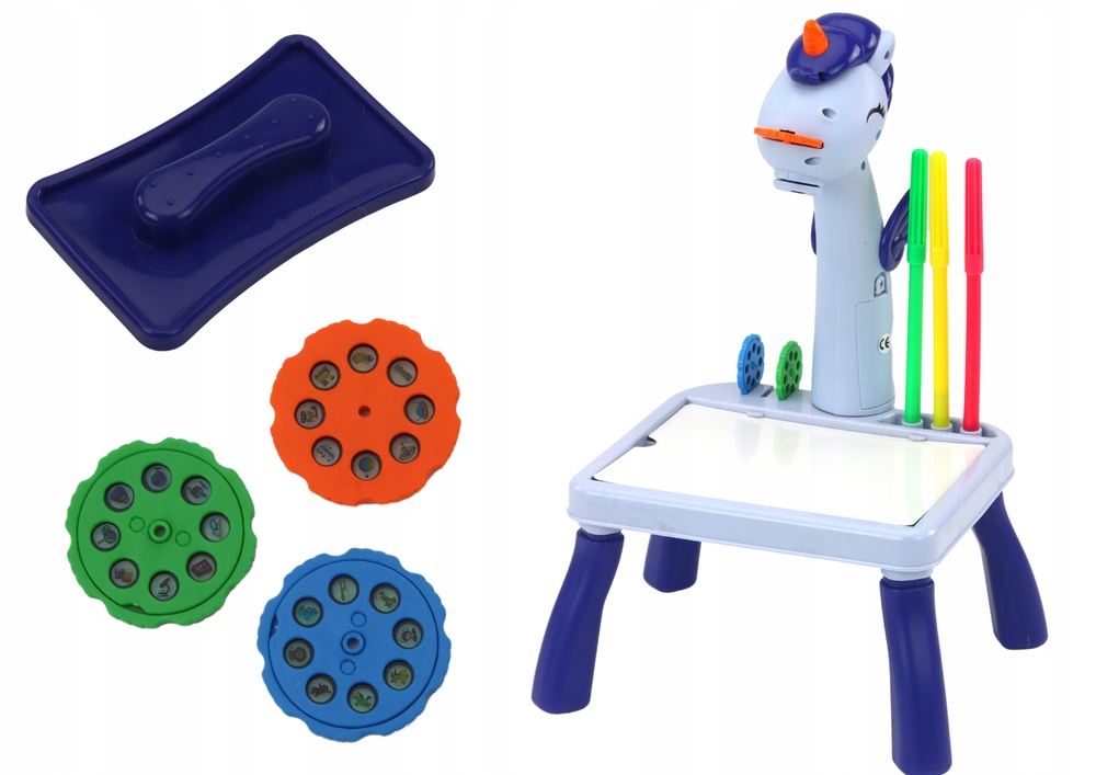 Projektor Rzutnik Do Rysowania Stoliczek Niebieski Dzieci Stolik Tetris 2w1 Kod producenta 19605