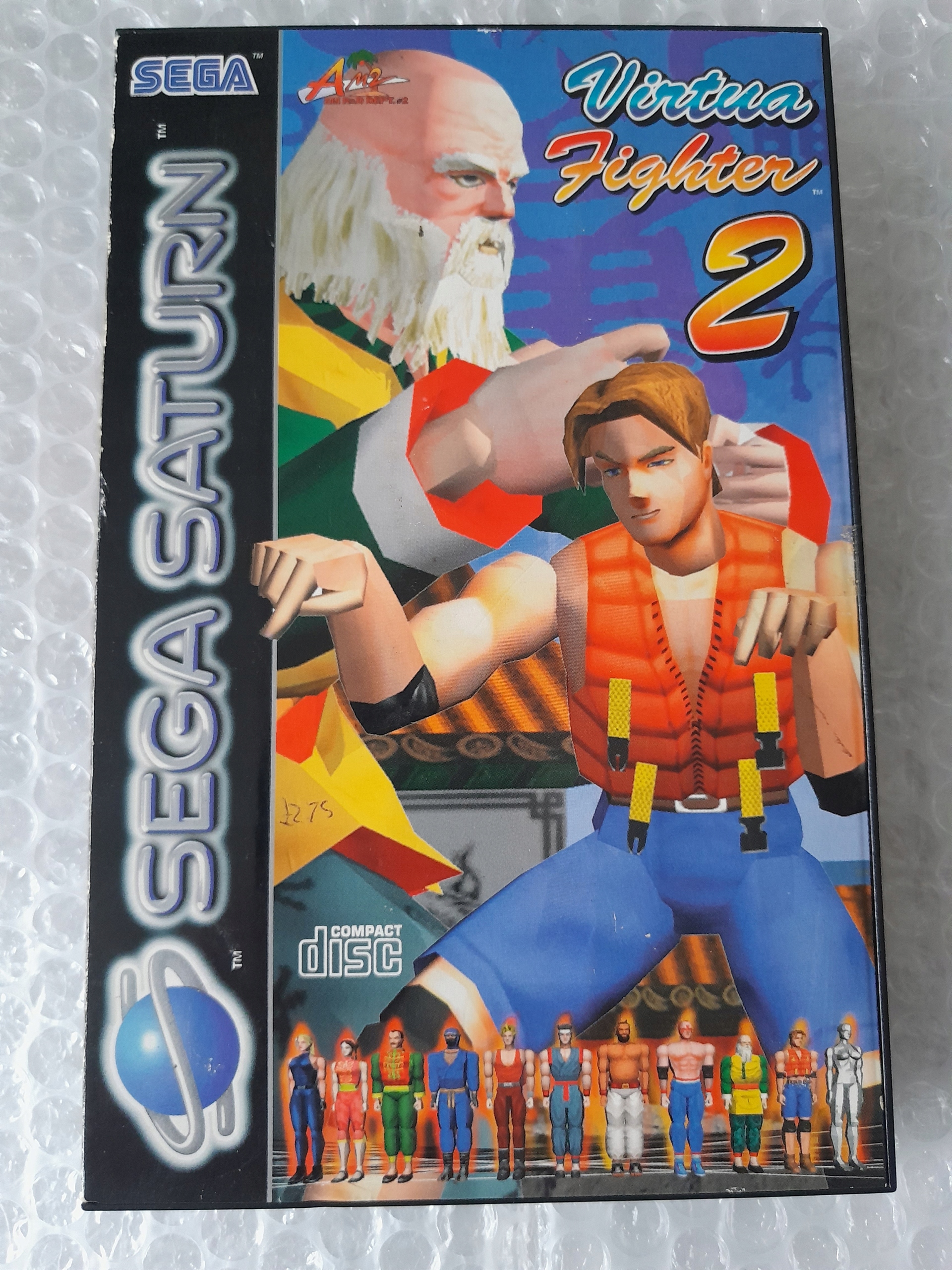 VIRTUA FIGHTER 2 -komplet BDB- GRA SEGA SATURN =PsxFixShop= GW! Tematyka bijatyki