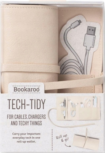 Pouzdro pro ukládání kabelů Magnetické Béžové Ideální Na Cesty Pěkné