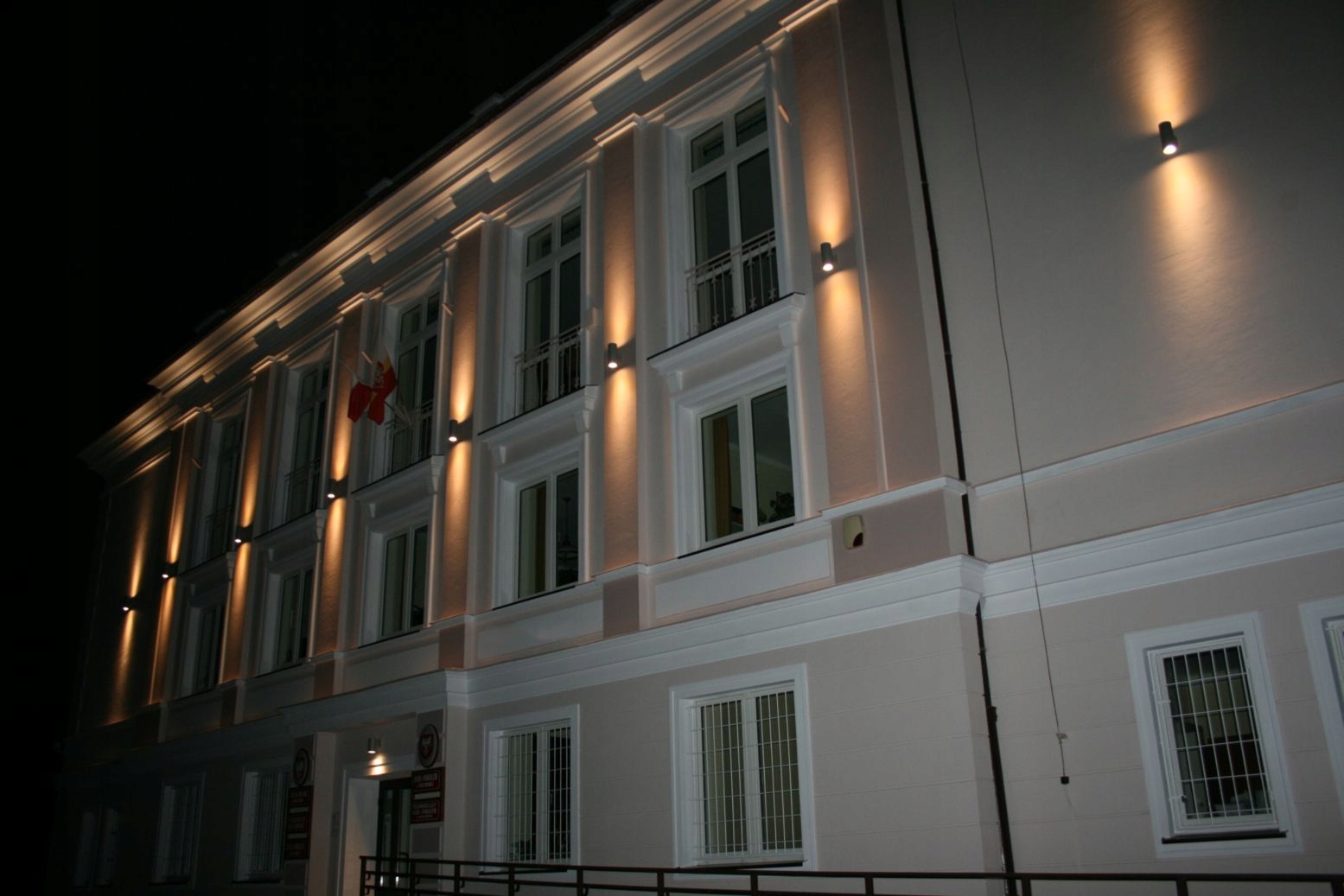 Kinkiet ogrodowy Su-ma czarny E27 nowoczesne oświetlenie ścienne dwustronne Marka Su-ma