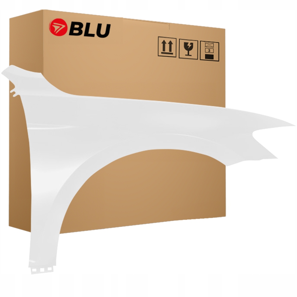 Blu Blatník Vw Passat B8 LC9A pravý bílý 14-23 přední