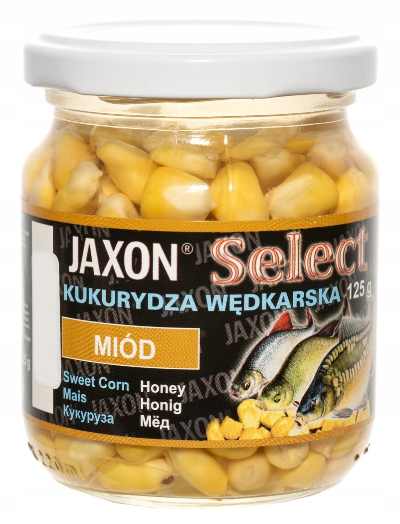 Kukurydza wędkarska Jaxon Select miód 220ml 125g