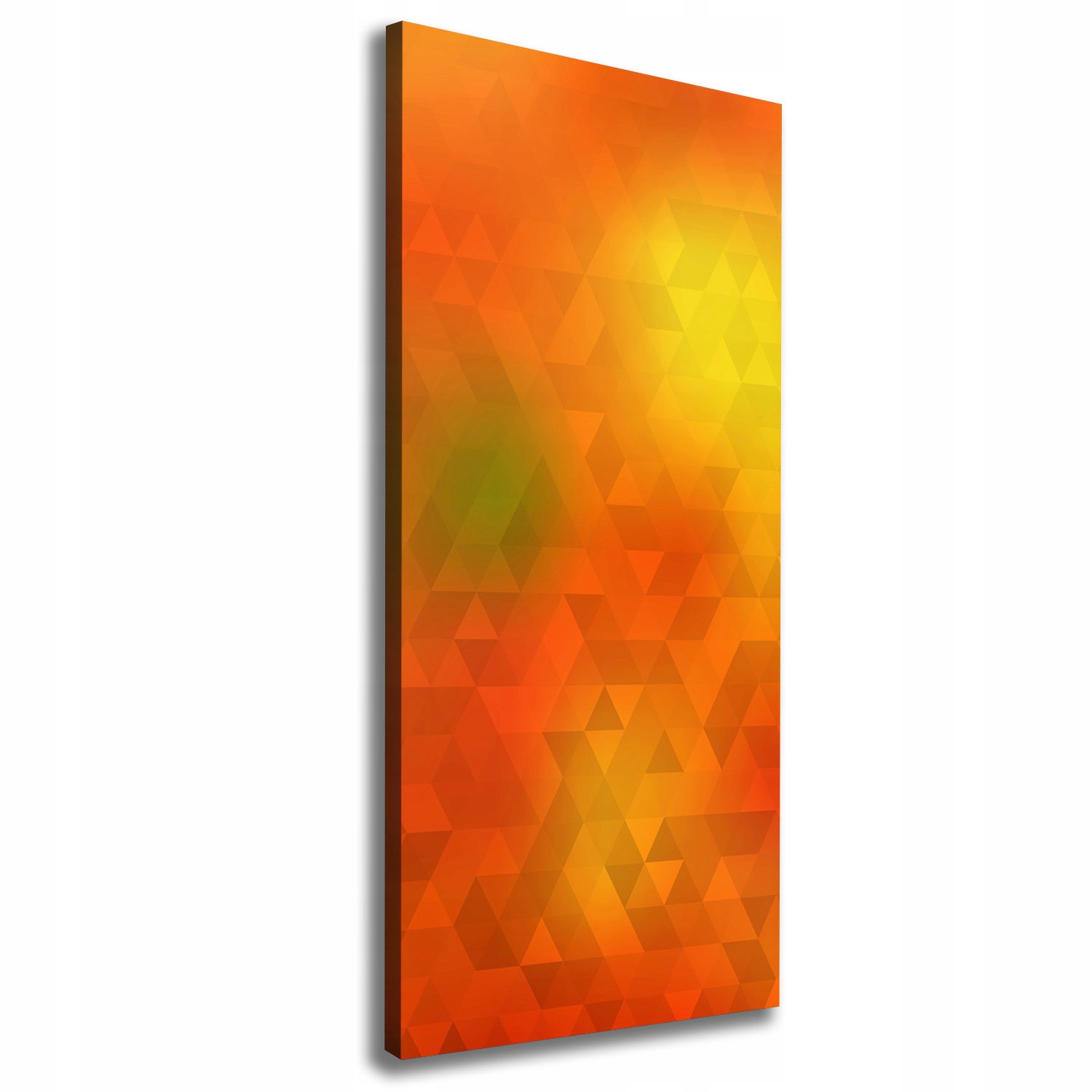 

Foto obraz na płótnie Abstrakcja trójkąty 50x125cm