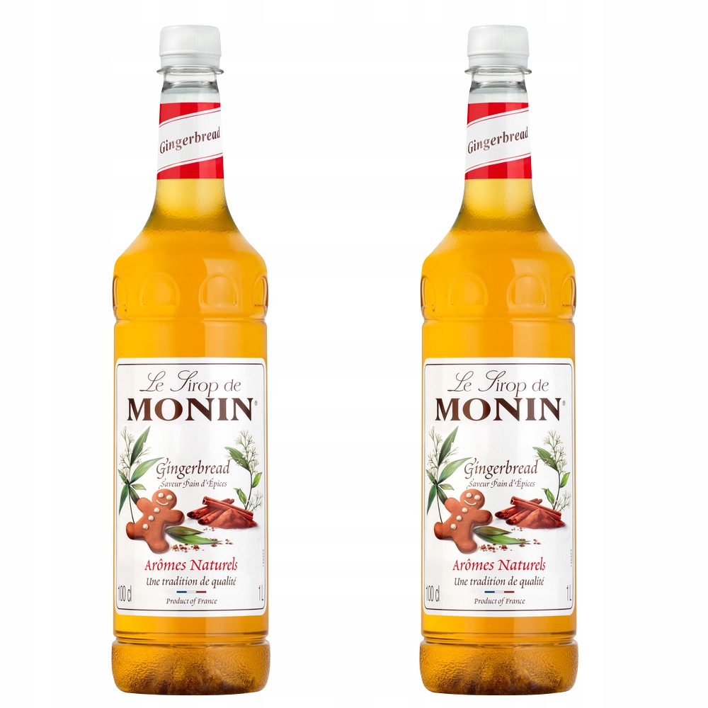 Syrop smakowy do kawa deser drink Monin Gingerbread piernikowy 1000 ml