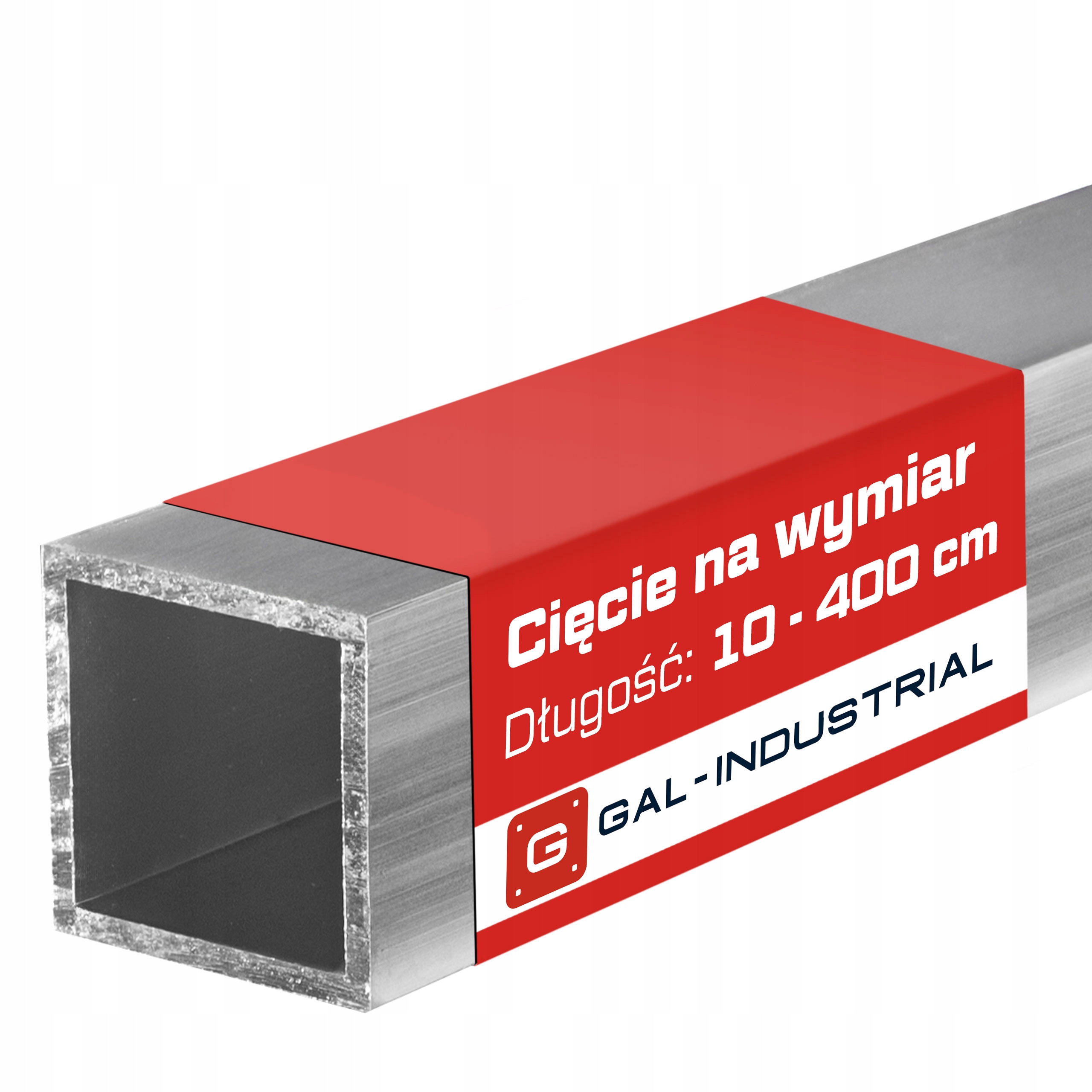 Čtvercový profil Gal-industrial 50x50x3 mm 140 Cm