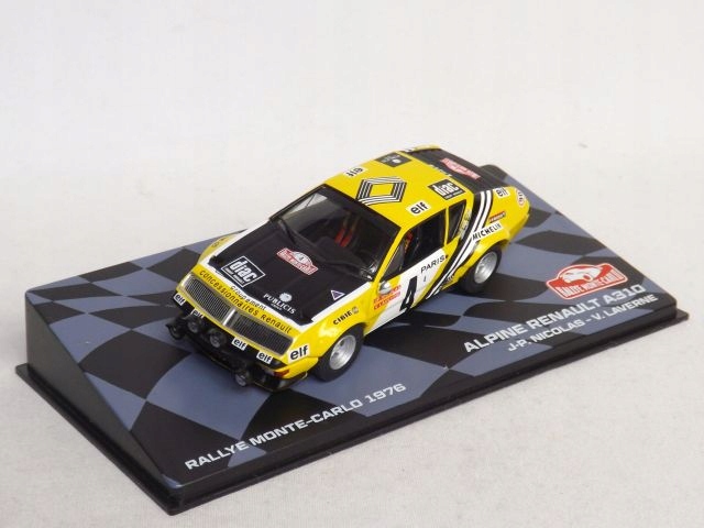 Alpine Renault A310 Nicolas/Laverne Rmc 1976