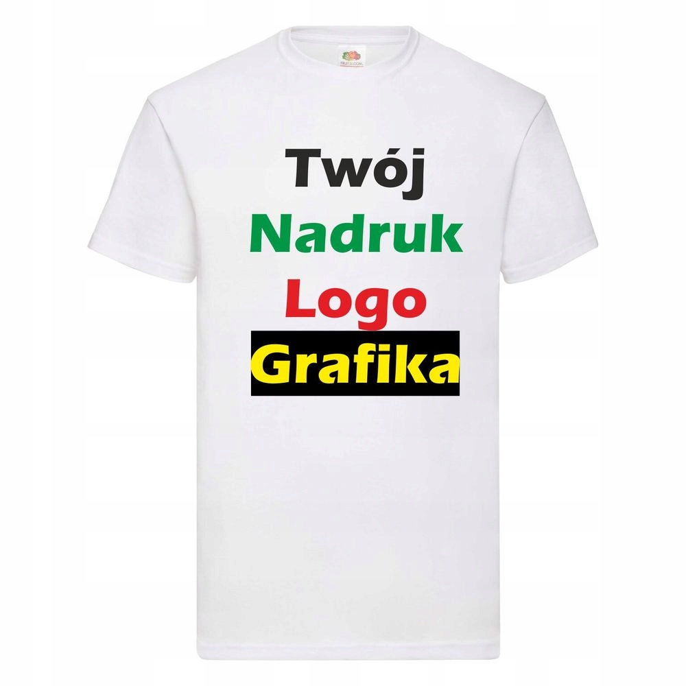 

Koszulka z Własnym Nadrukiem Fruit [30] XL