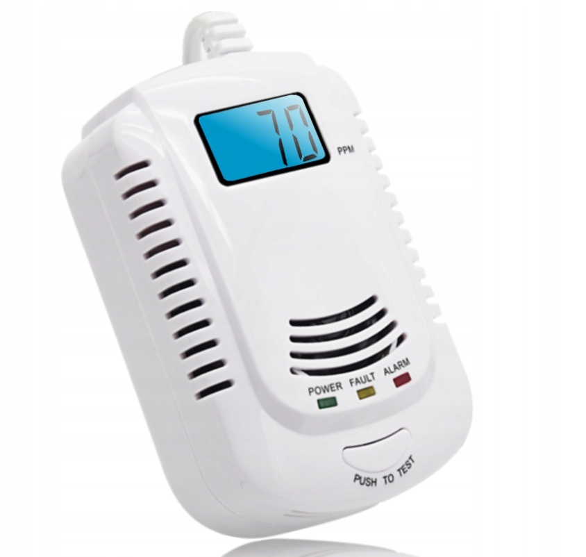 Czujnik Detektor Czadu Wykrywacz Gazu CO LPG Tlenek węgla + Gratis Nowość Kod producenta Czujnik czadu i gazu