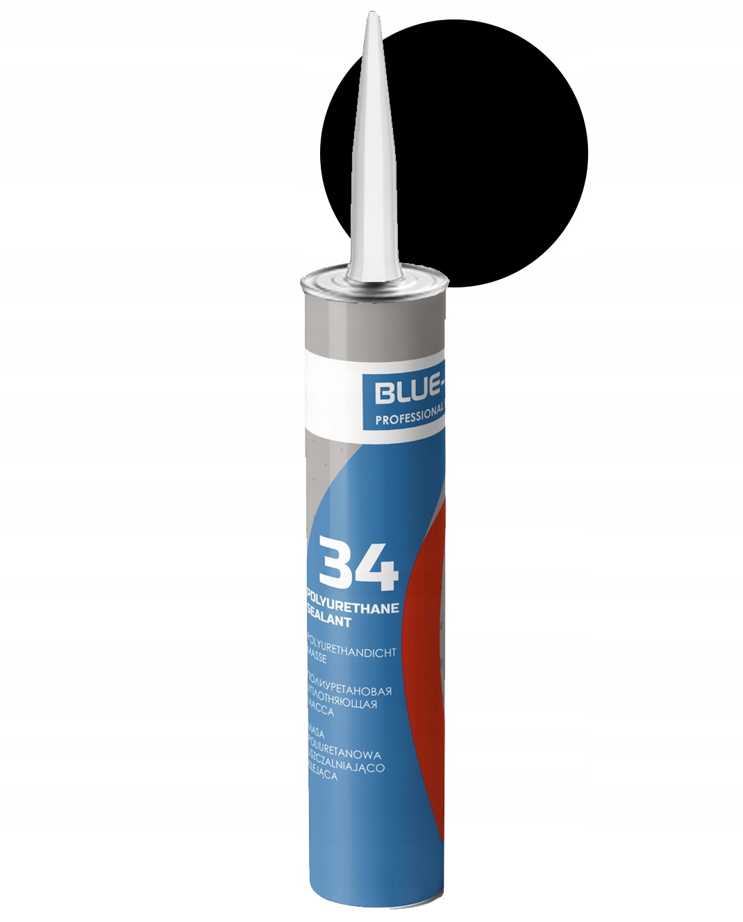 Blue-car masa klejąco-uszczelniająca Czarna 310ml