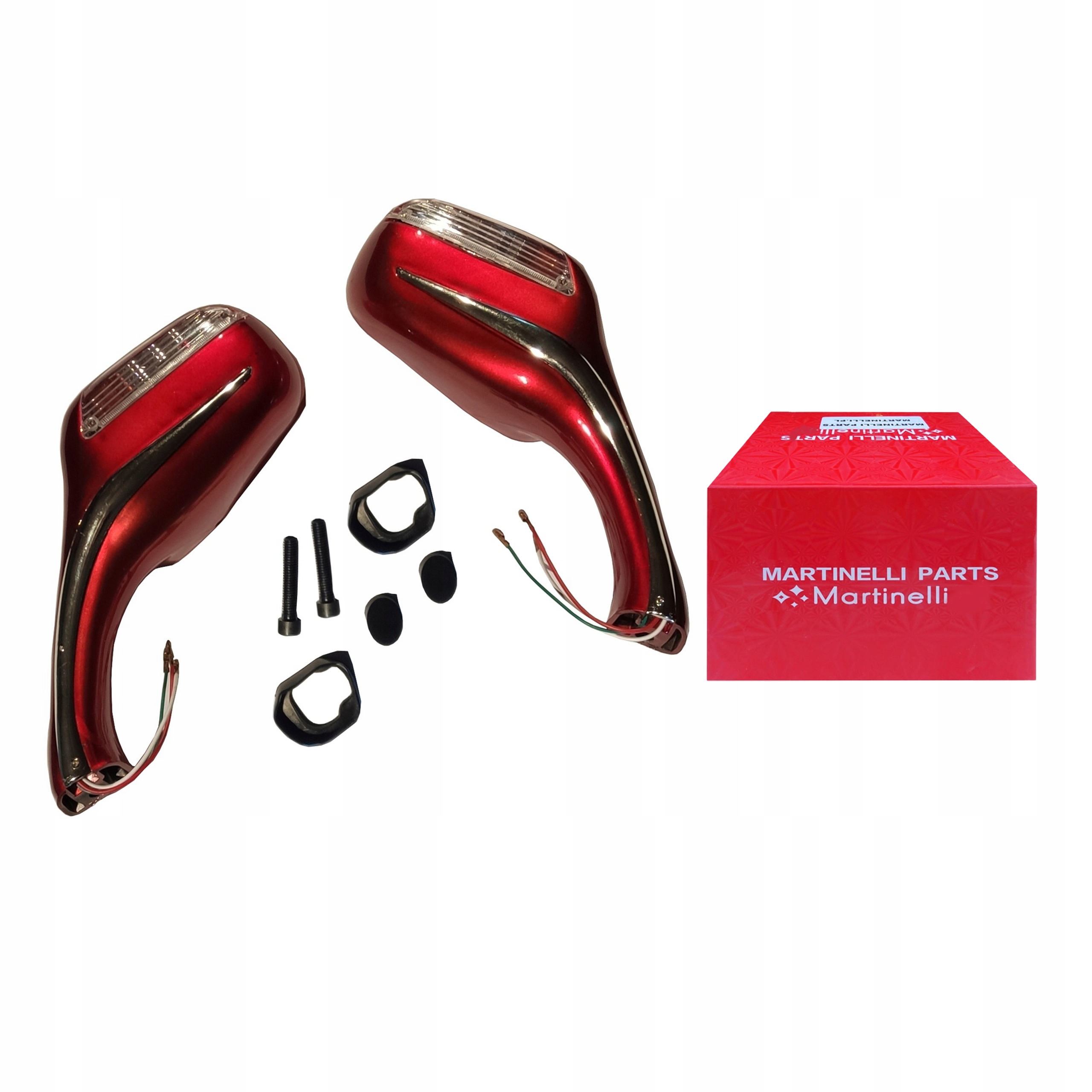 

Lusterka Z Kierunkowskazami Skuter Zipp Led M8