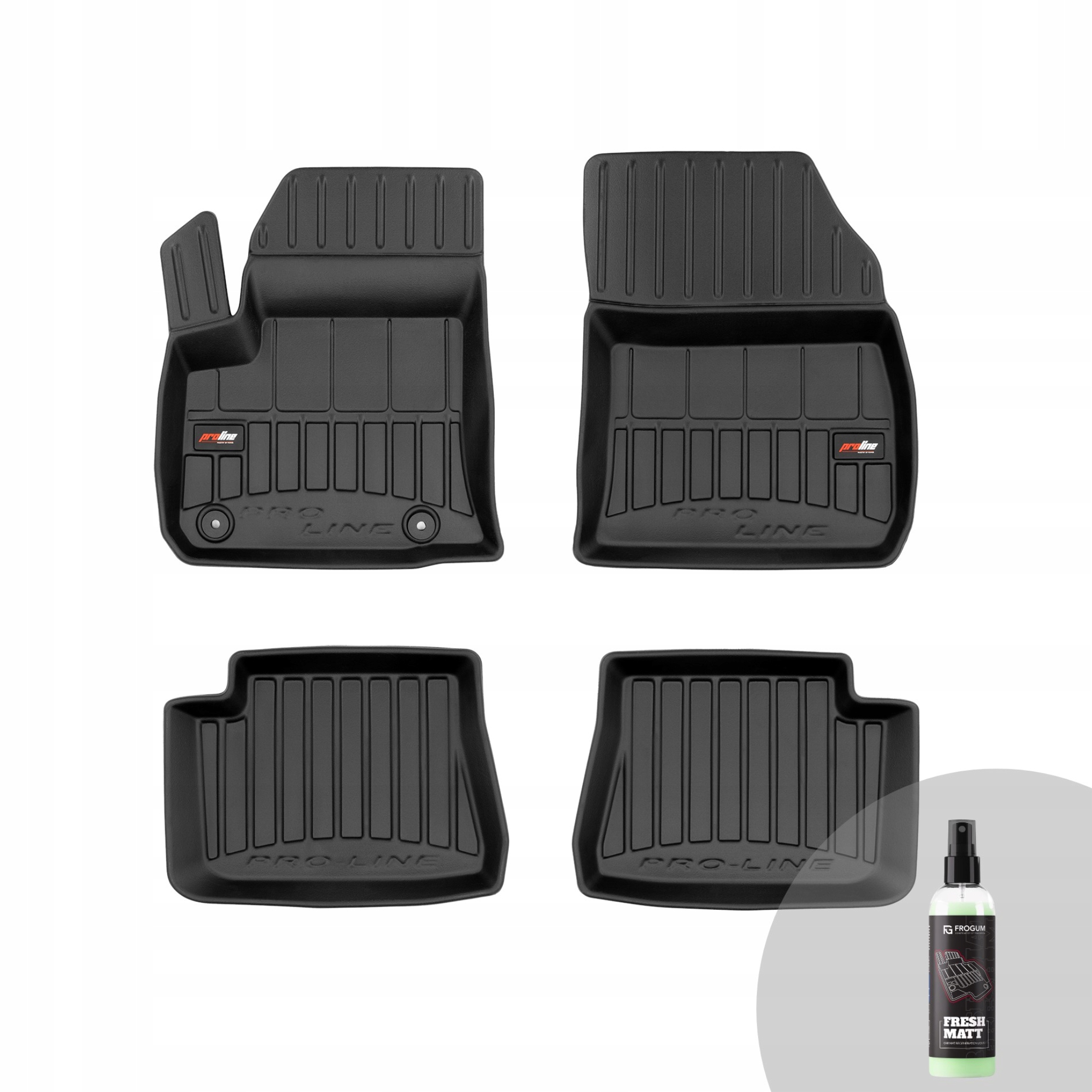 Frogum 3D koberce do auta pre Opel Corsa-e, Peugeot e-208