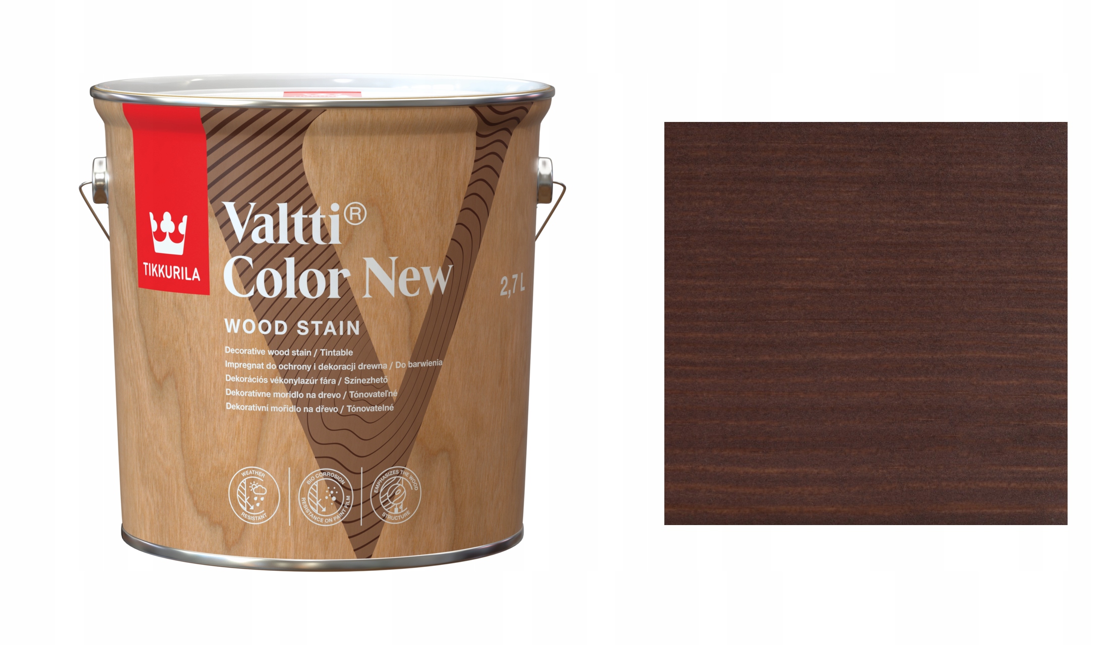 Tikkurila Valtti Color New 2,7L 5076 Varpu Impregnat Ochronny
