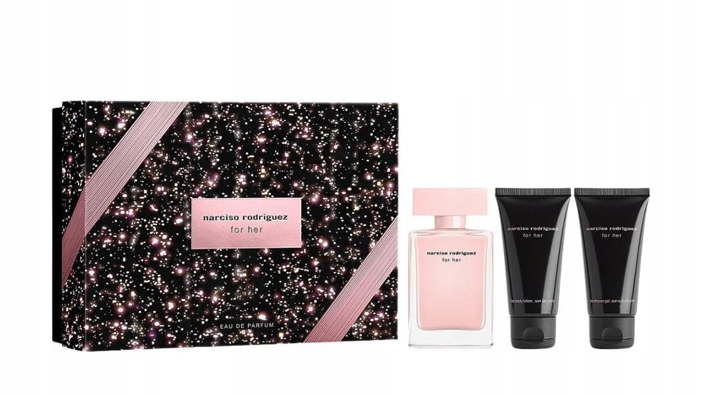 Narciso Rodriguez Dárková Sada For Her Edp 50 ML Tělové Mléko 50 ML Sprchový Gel