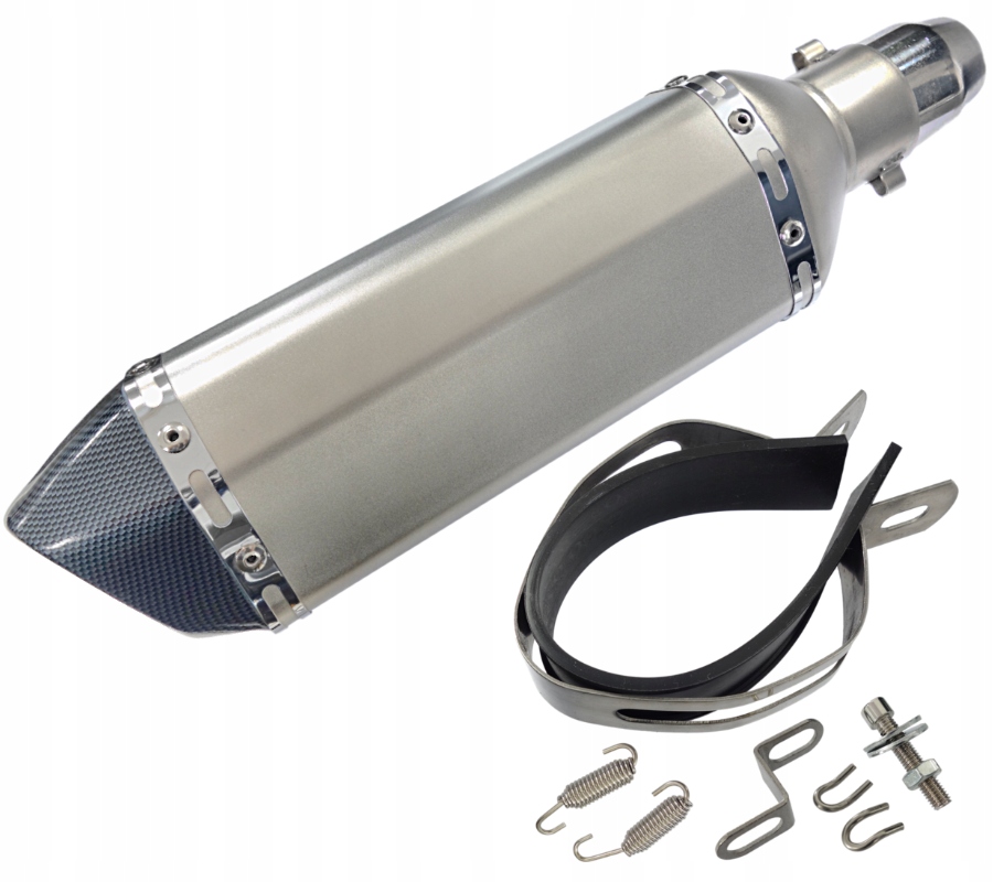 Univerzálny tlmič výfuku z titánu pre motocykle 4T