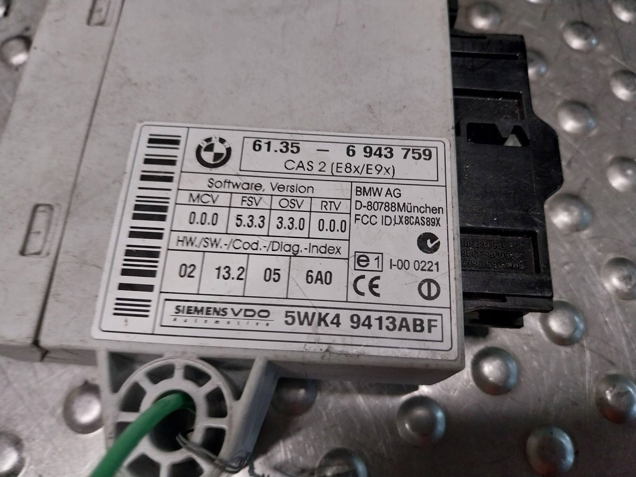 modul Bedienteil CAS 6943759 BMW E90 E91 E92 E87 E83 E81