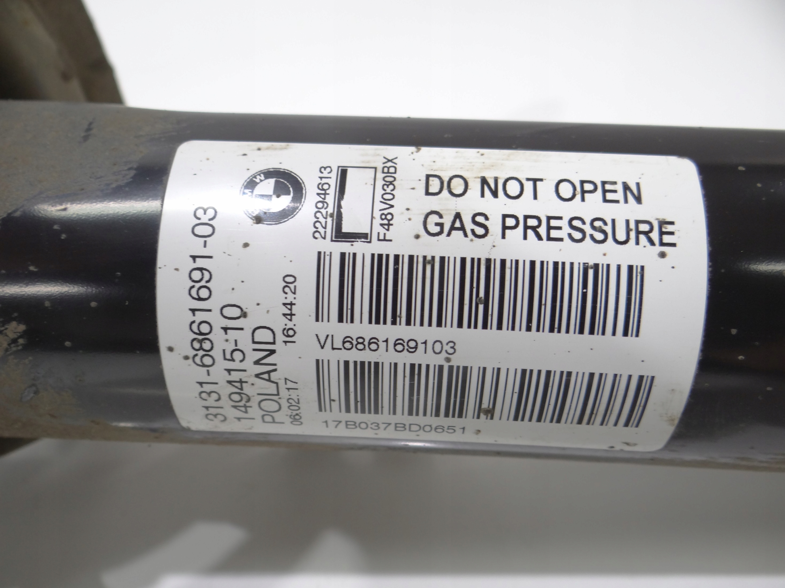shock absorber left front front BMW X1 F48 B47C20A OE 6861691 (16098662)